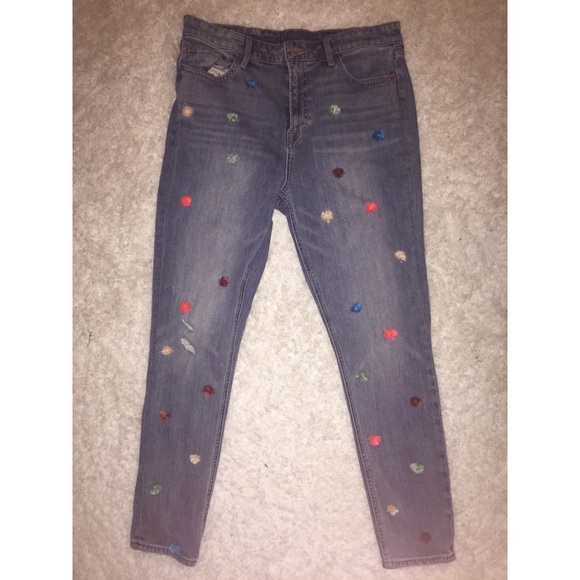 lucky brand pom pom jeans